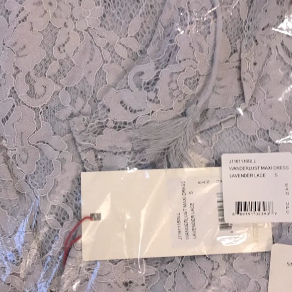 NWOT The Jetset Diaries Lace Lilac Dress, Small - Picture 8 of 8